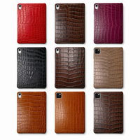 Crocodile Leather iPad Cover