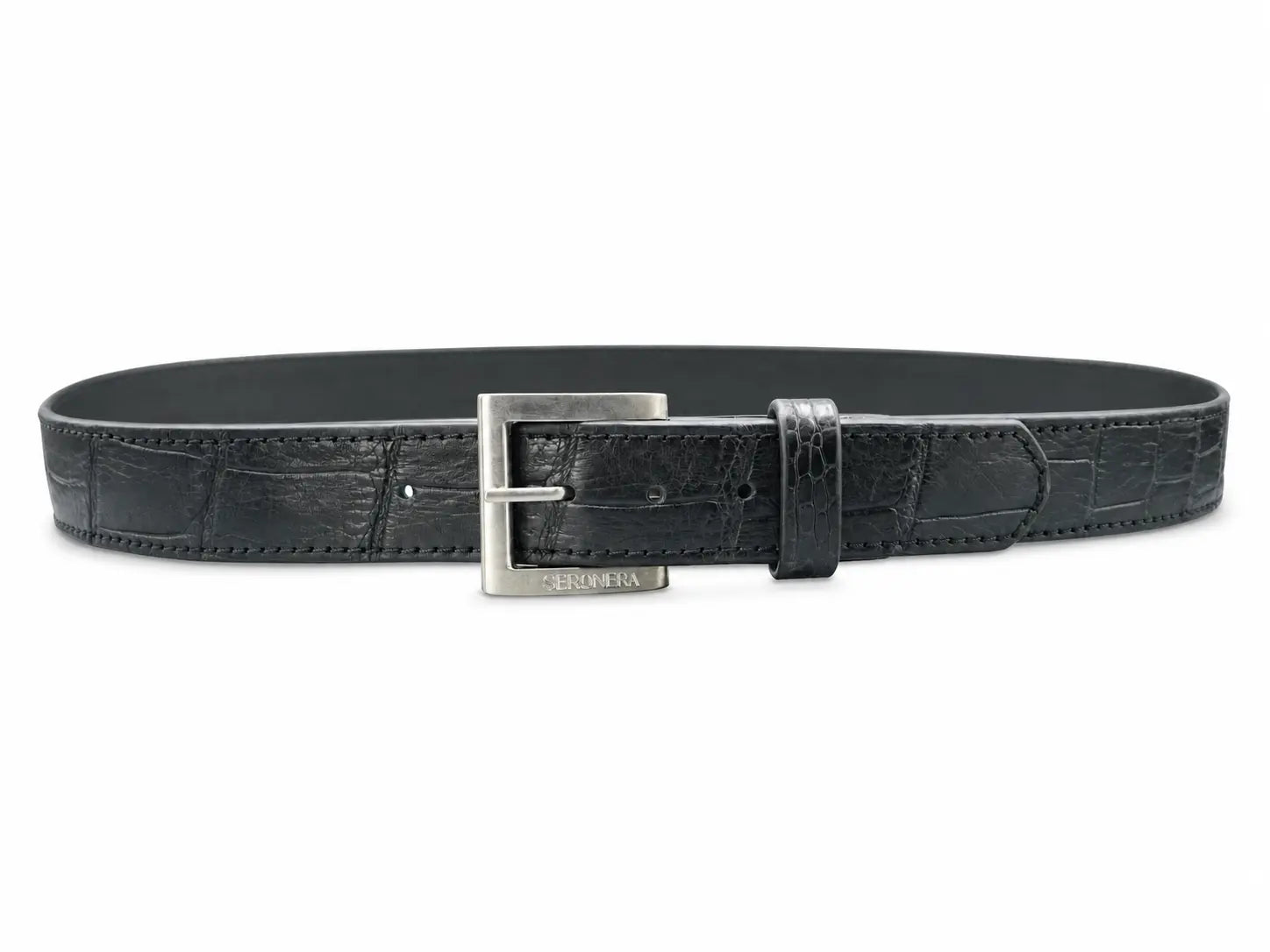 Seronera belt - Black / 120 cm / 40 mm - 126500 - unit photo 1
