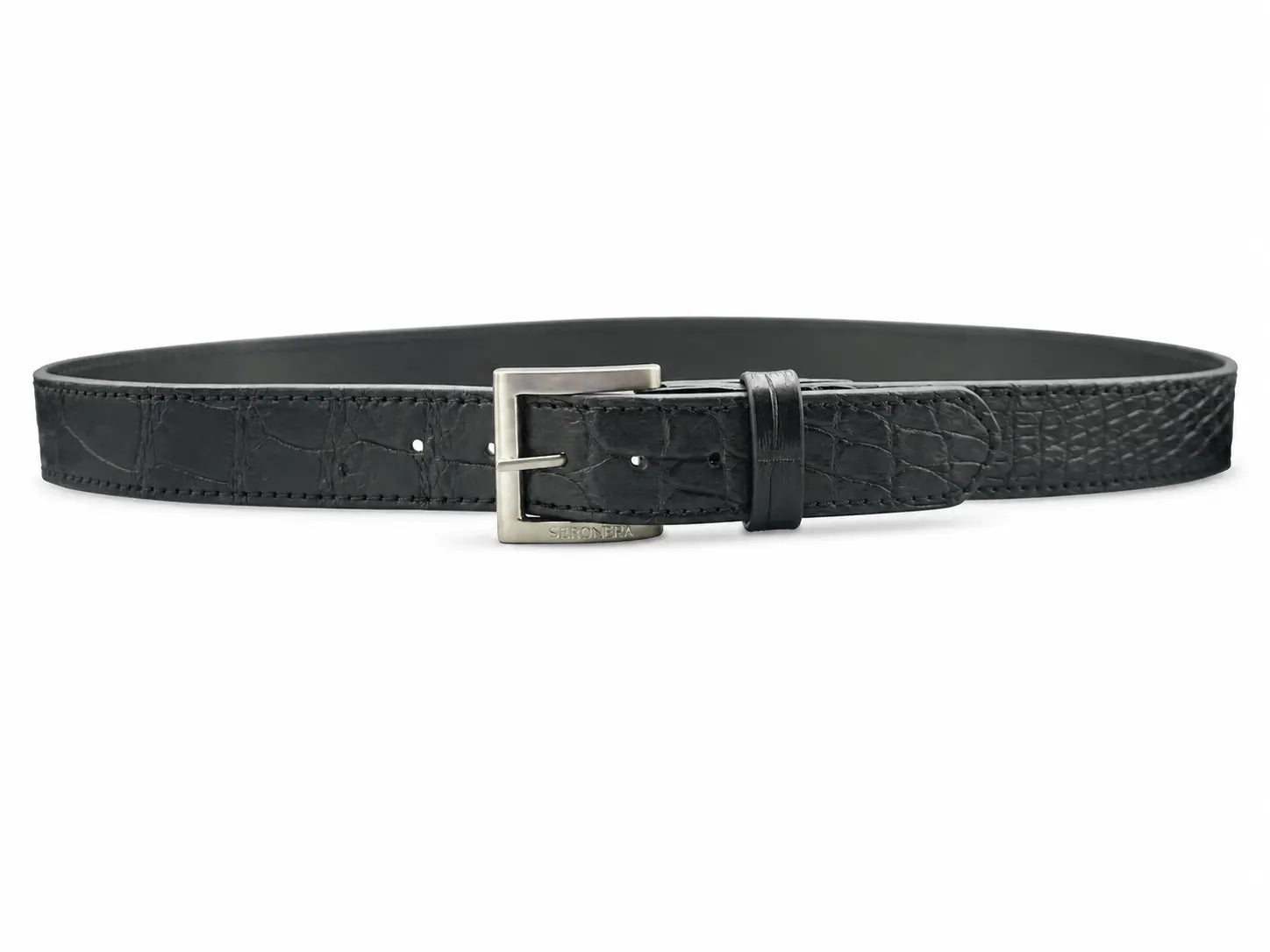 Seronera belt - Black / 120 cm / 40 mm - 126501 - unit photo 1