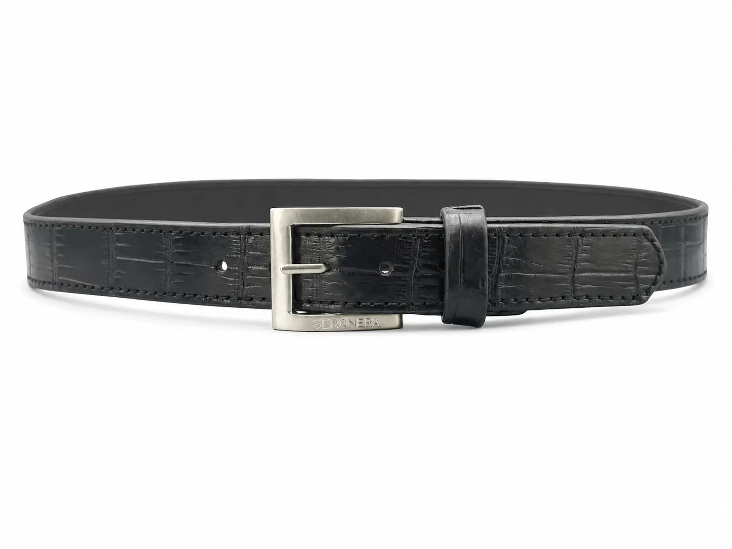 Seronera belt - Black / 85 cm / 35 mm - 126552 - unit photo 1
