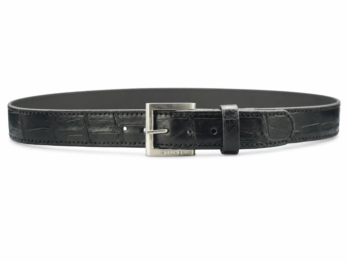 Seronera belt - Black / 120 cm / 40 mm - 126577 - unit photo 1