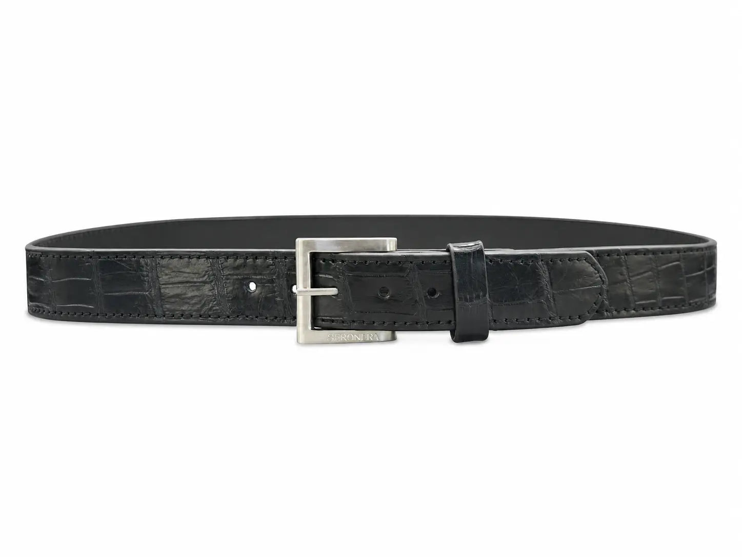 Seronera belt - Black / 120 cm / 40 mm - 126626 - unit photo 1