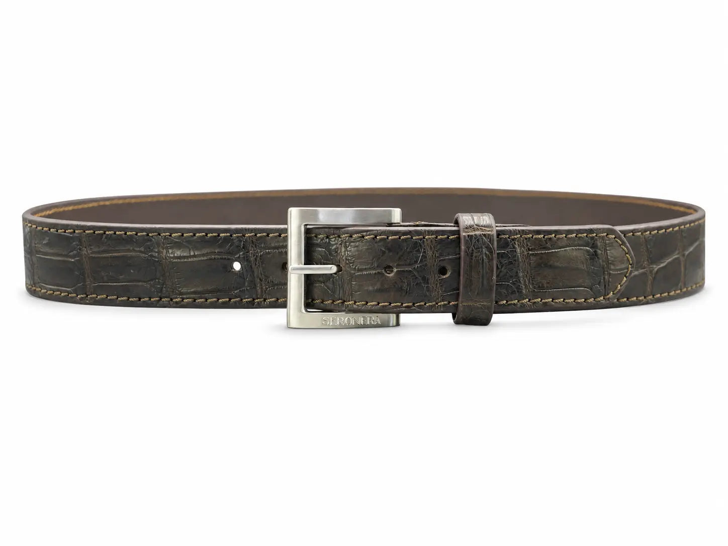 Seronera belt - Tobacco / 90 cm / 40 mm - 126651 - unit photo 1
