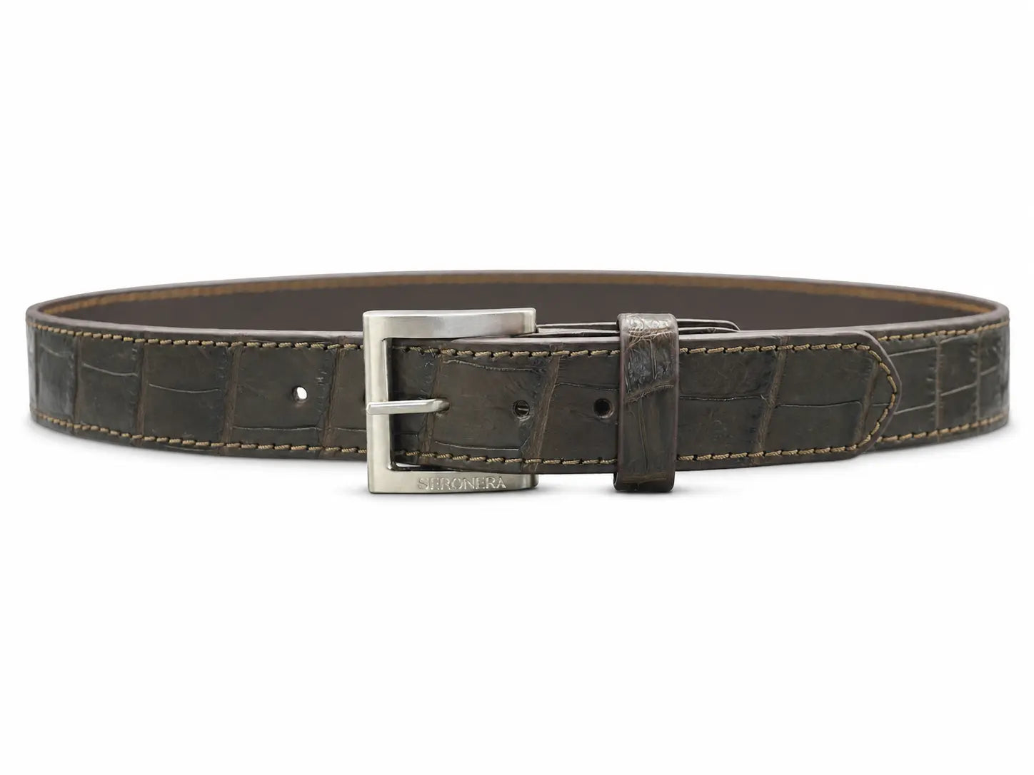 Seronera belt - Tobacco / 90 cm / 40 mm - 126652 - unit photo 1
