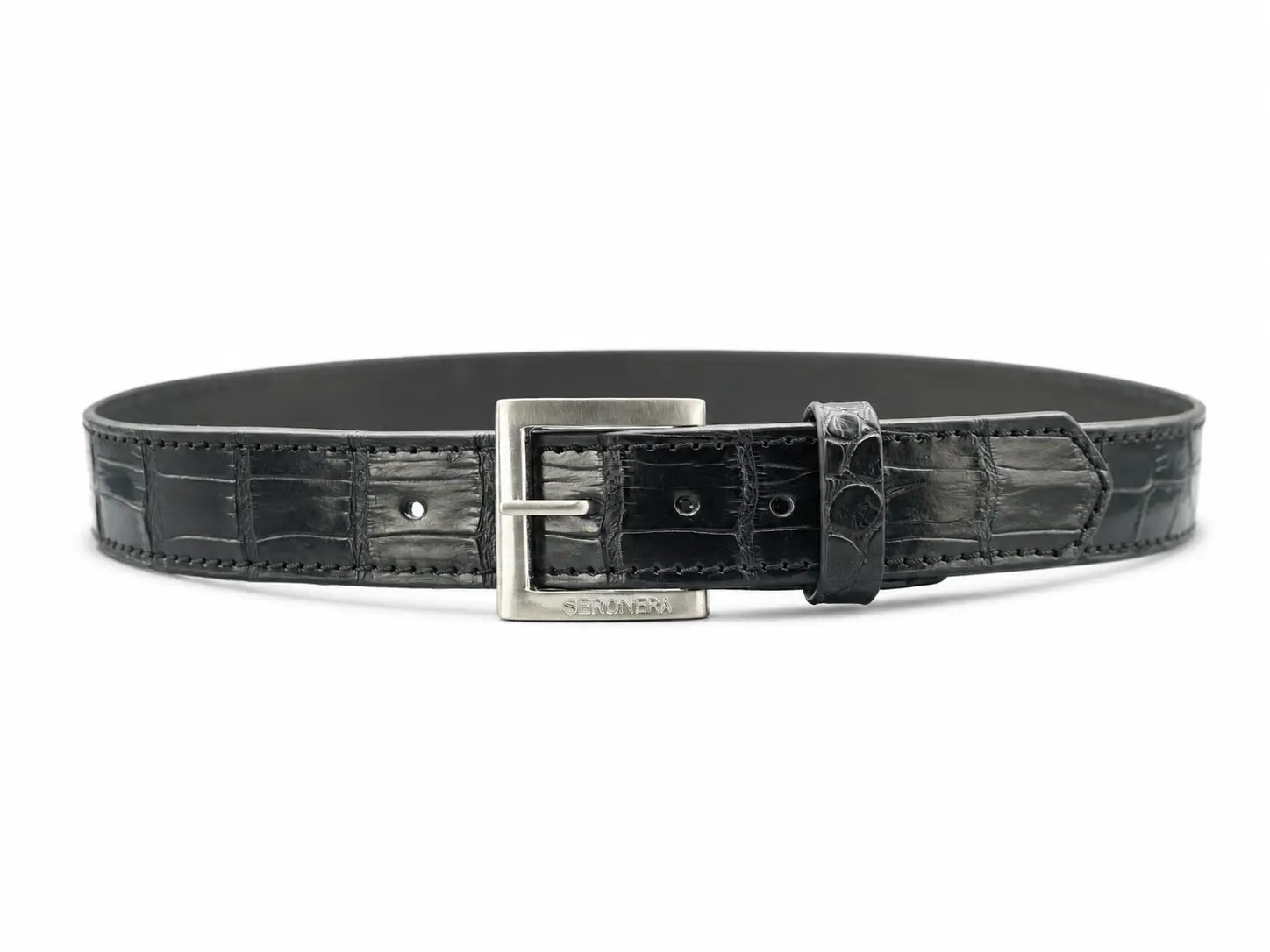 Seronera belt - Black / 90 cm / 40 mm - 126657 - unit photo 1