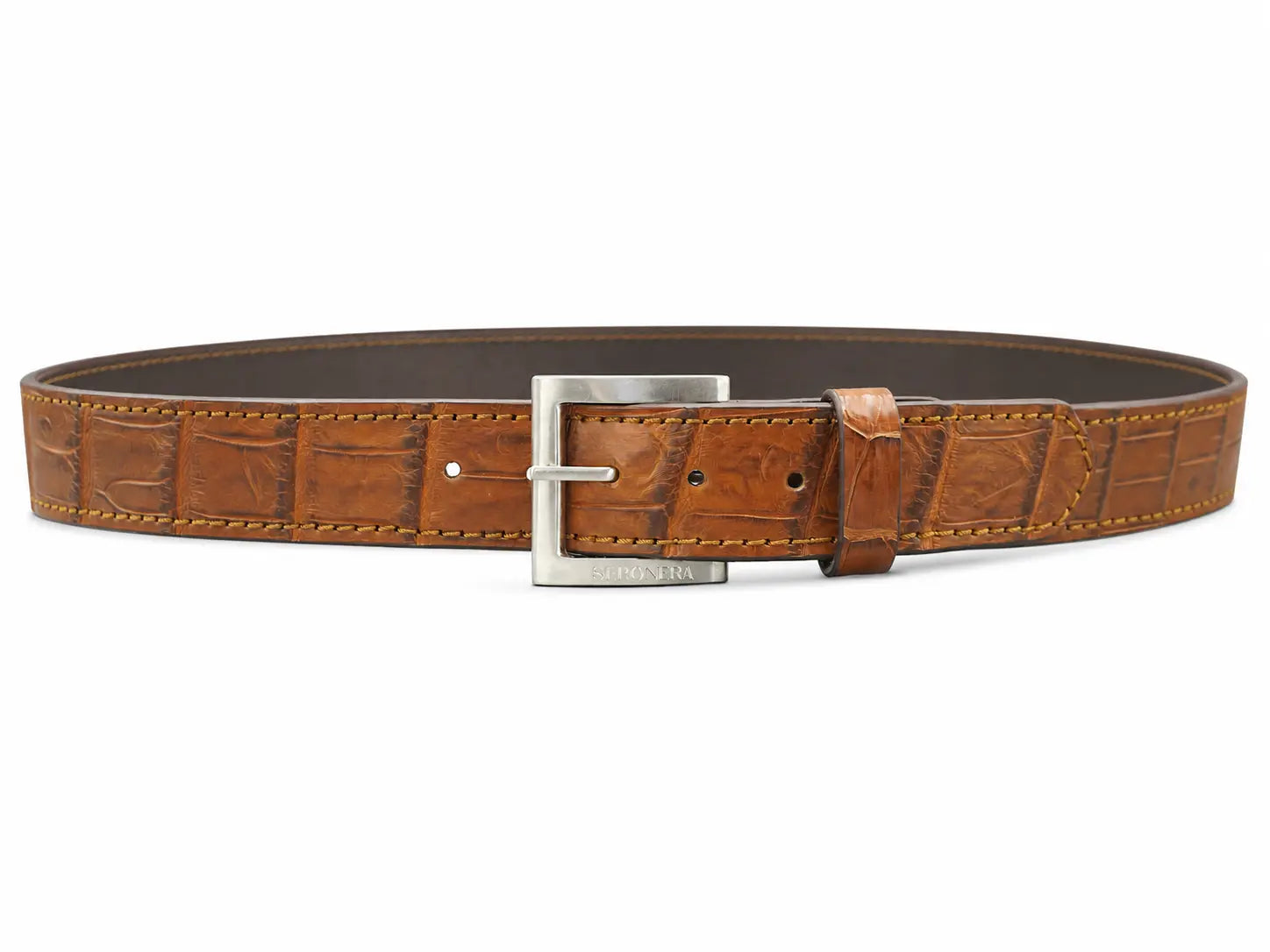 Seronera belt - Cognac / 95 cm / 40 mm - 126675 - unit photo 1