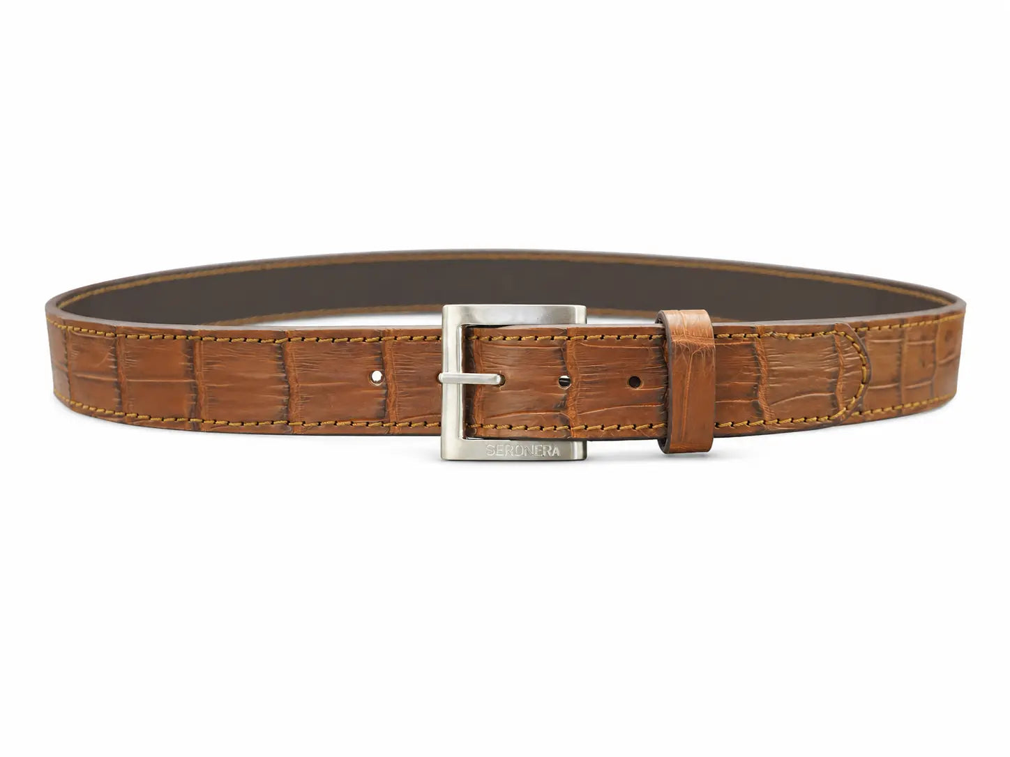 Seronera belt - Cognac / 105 cm / 40 mm - 126676 - unit photo 1