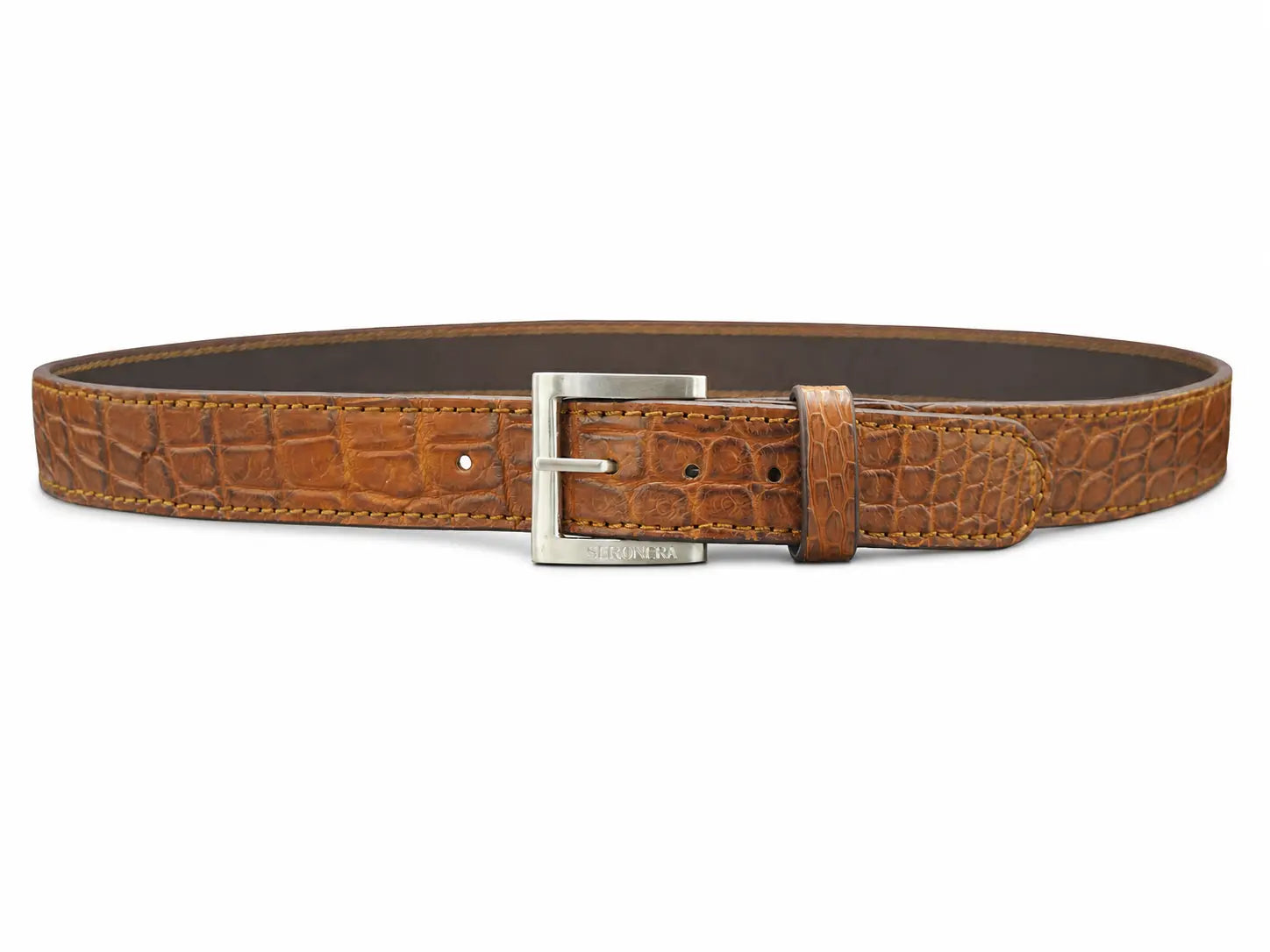 Seronera belt - Cognac / 105 cm / 40 mm - 126678 - unit photo 1