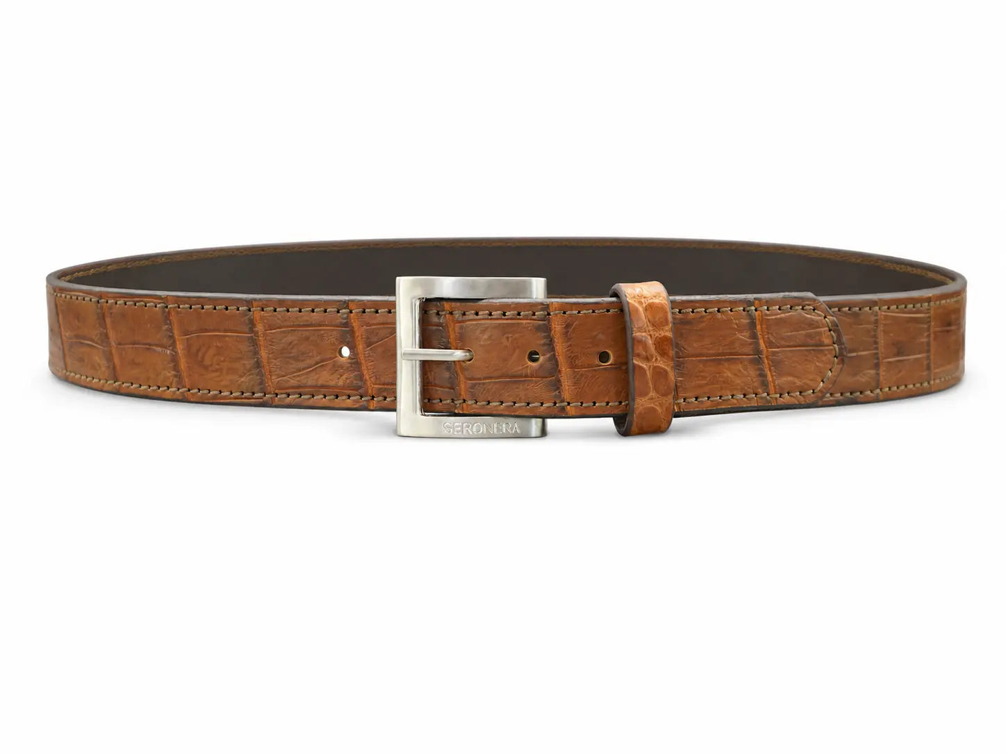 Seronera belt - Cognac / 105 cm / 40 mm - 126708 - unit photo 1