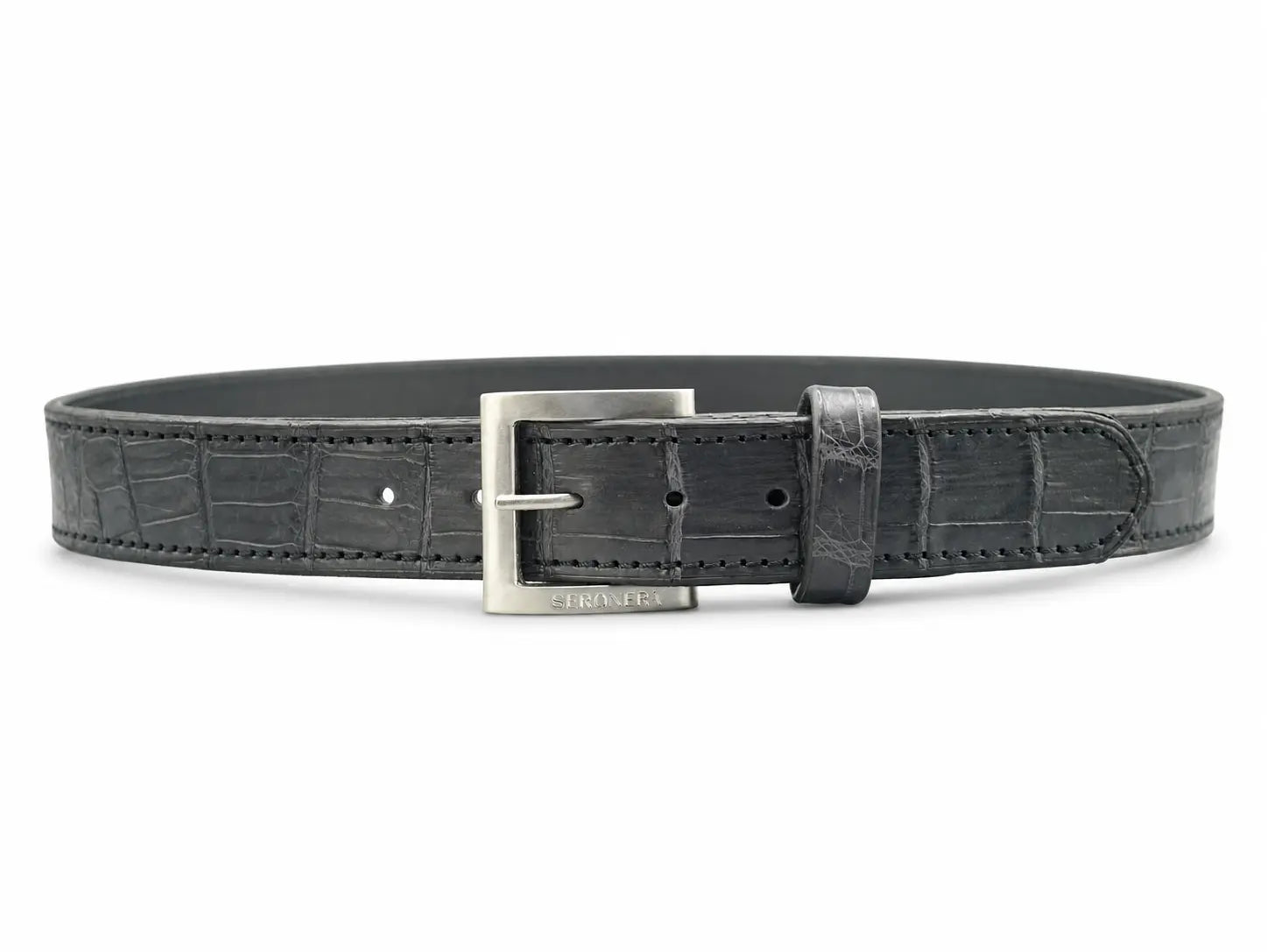 Seronera belt - Grey / 85 cm / 40 mm - 126715 - unit photo 1