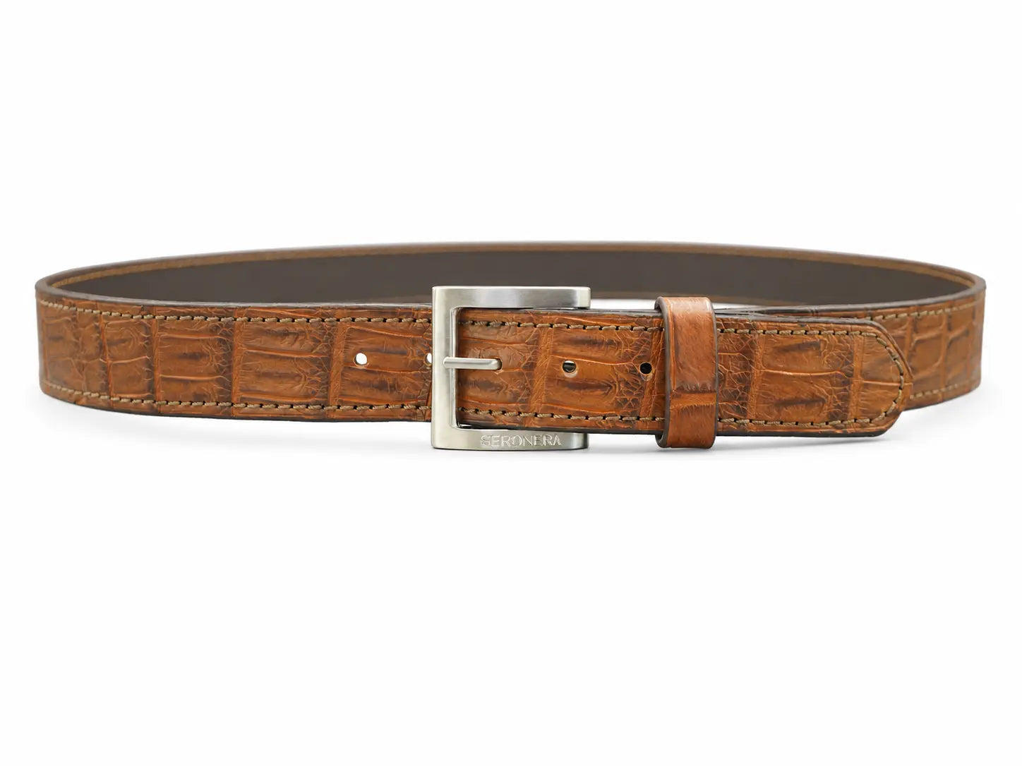 Seronera belt - Cognac / 105 cm / 40 mm - 126719 - unit photo 1