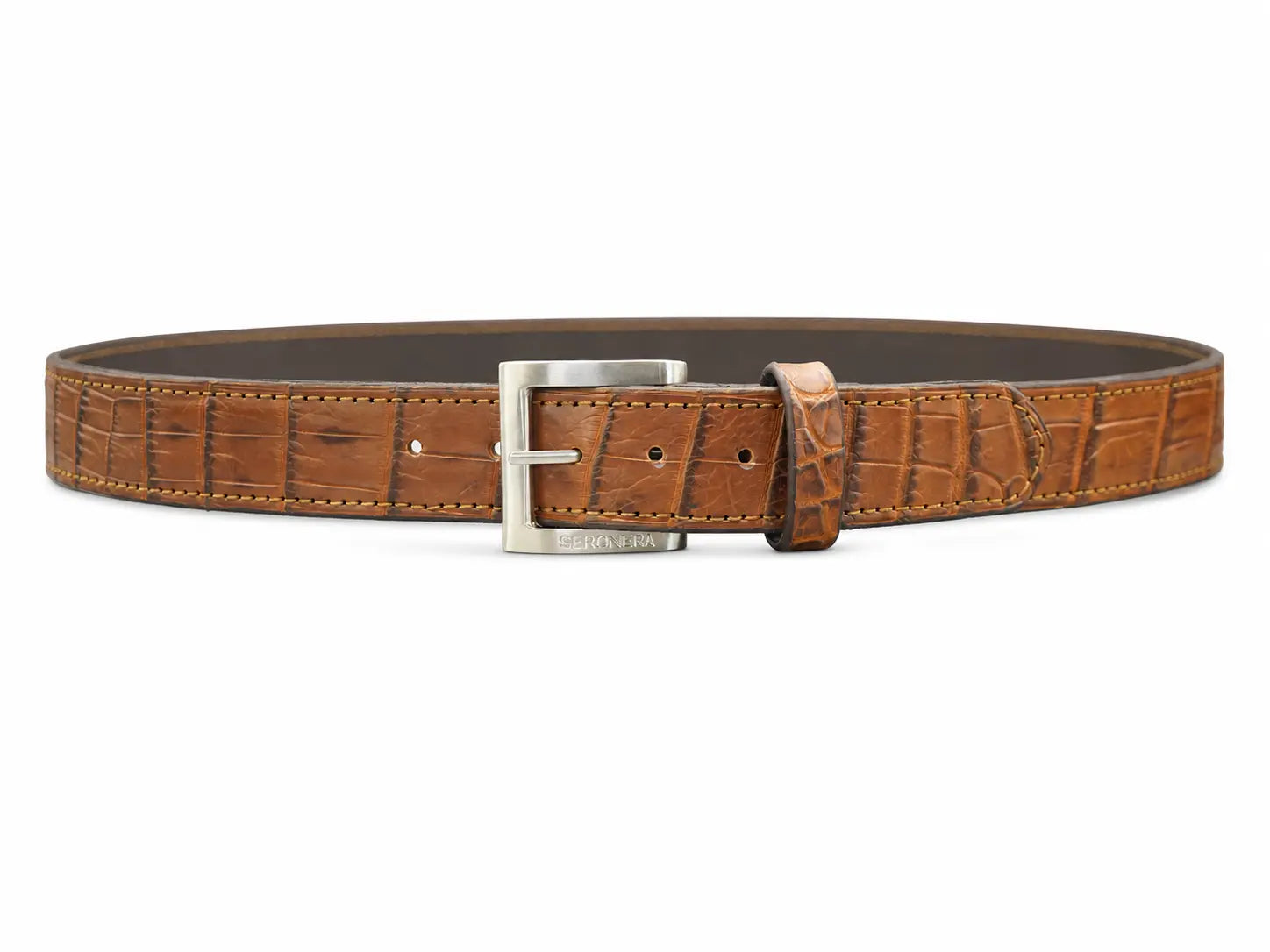 Seronera belt - Cognac / 105 cm / 40 mm - 126720 - unit photo 1