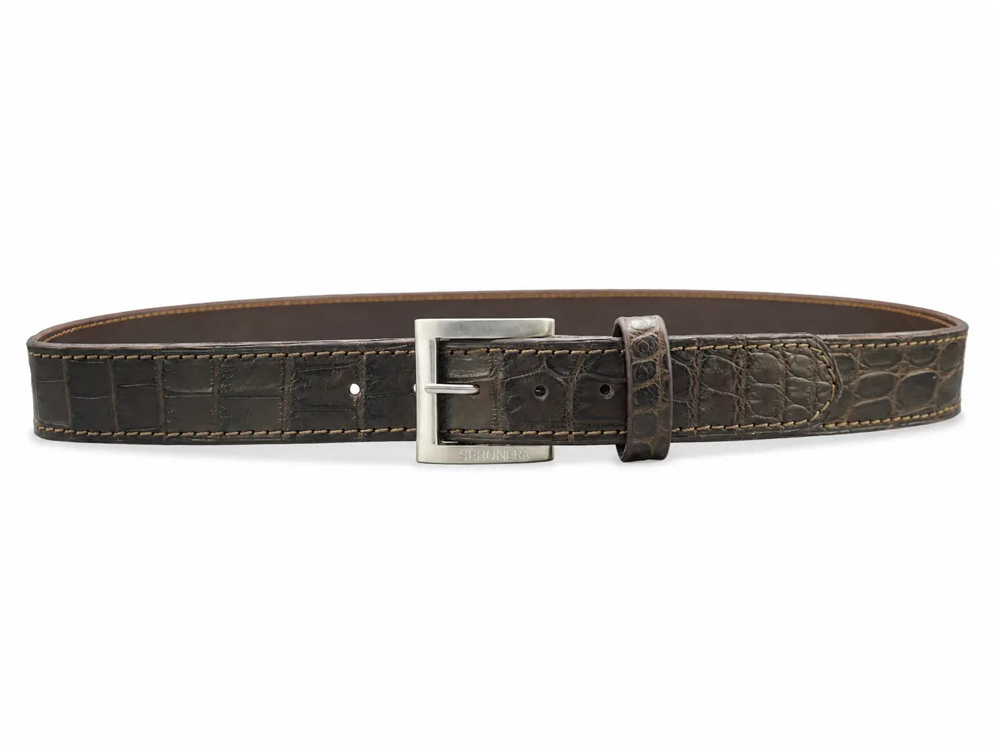 Seronera belt - Brown Variance / 105 cm / 40 mm - 126722 - unit photo 1