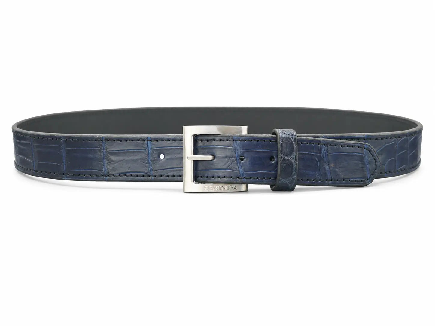 Seronera belt - Blue / 110 cm / 40 mm - 126732 - unit photo 1