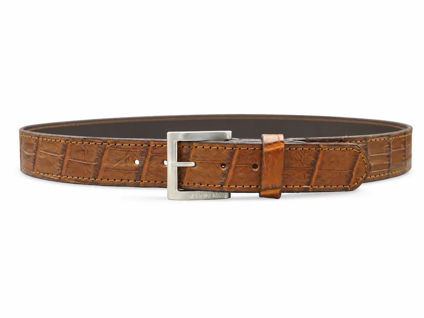 Seronera belt - Cognac / 95 cm / 40 mm - 126737 - unit photo 1