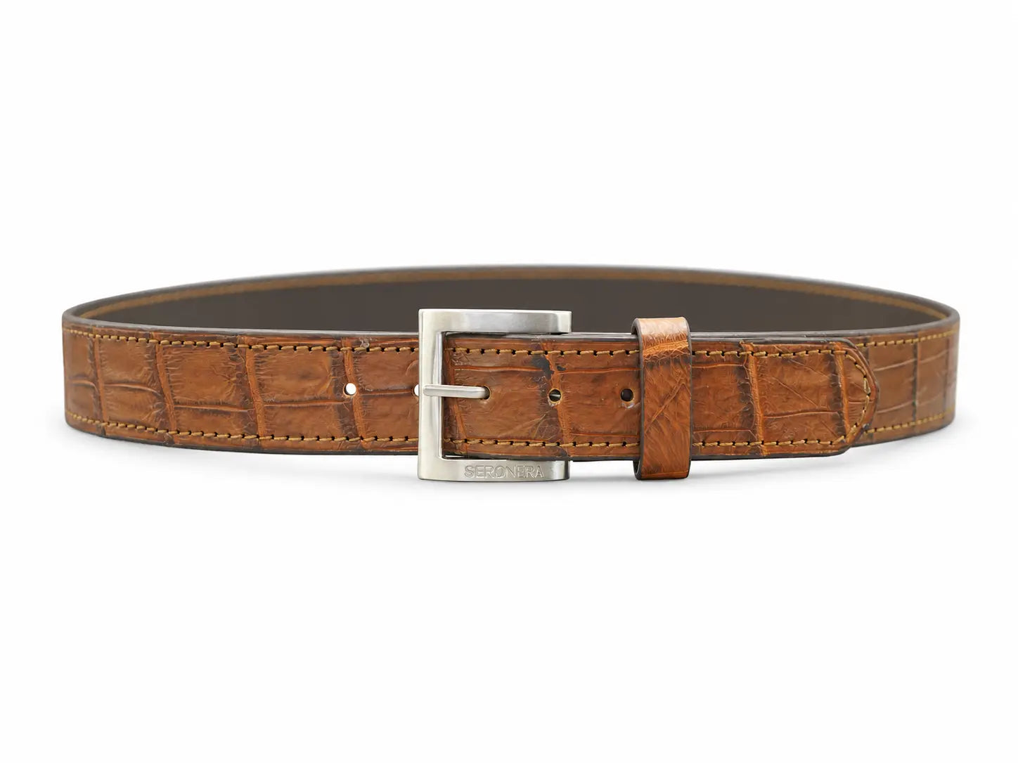 Seronera belt - Cognac / 95 cm / 40 mm - 126738 - unit photo 1