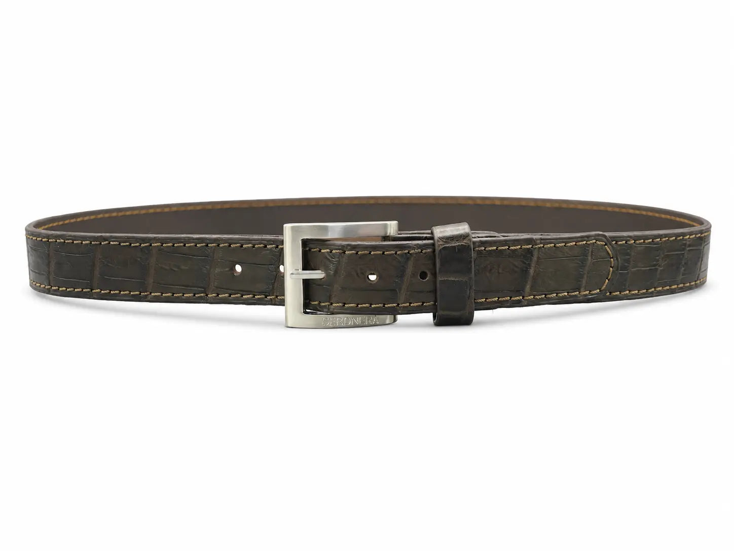 Seronera belt - Brown Variance / 90 cm / 35 mm - 126742 - unit photo 1