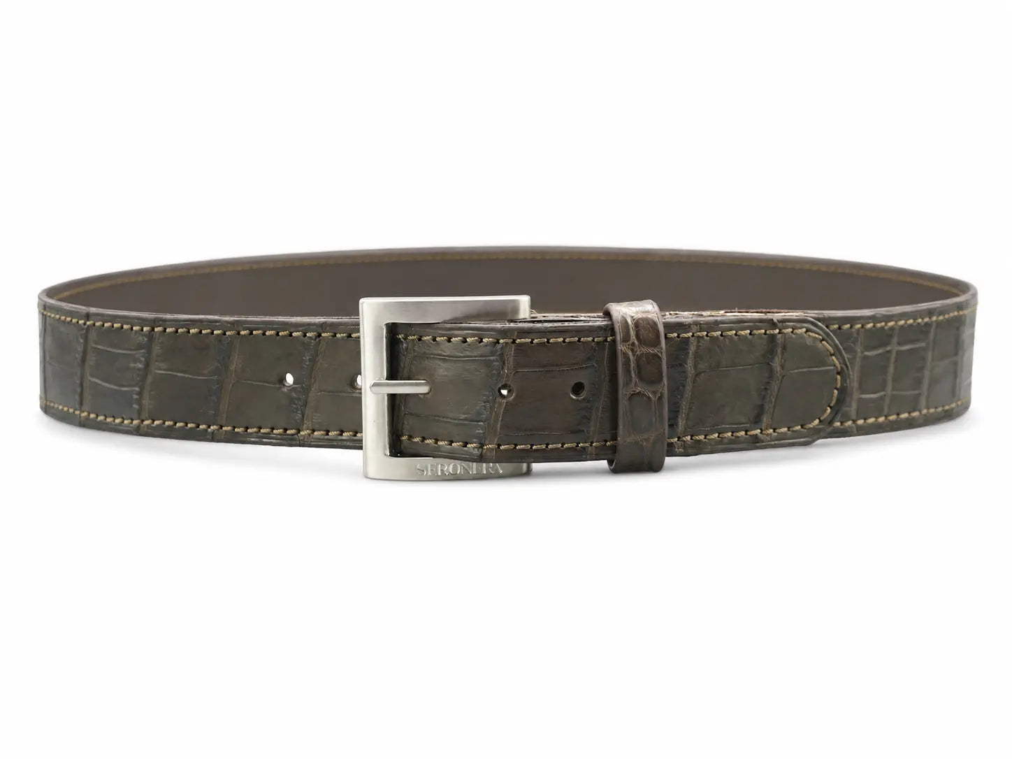 Seronera belt - Tobacco / 95 cm / 40 mm - 126750 - unit photo 1