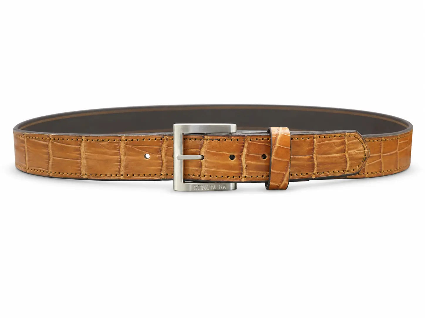 Seronera belt - Cognac / 105 cm / 40 mm - 126751 - unit photo 1