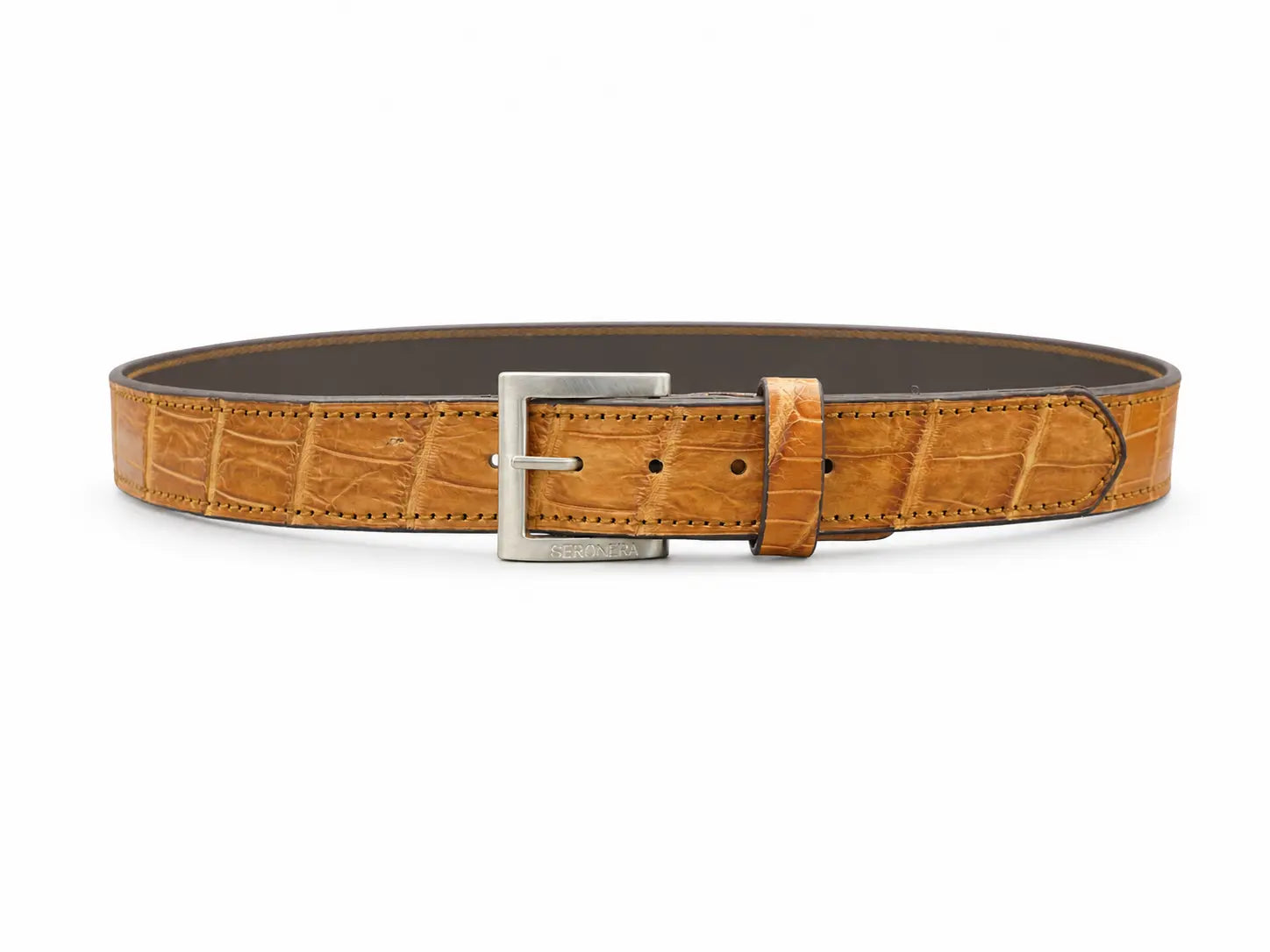 Seronera belt - Cognac / 95 cm / 40 mm - 126752 - unit photo 1