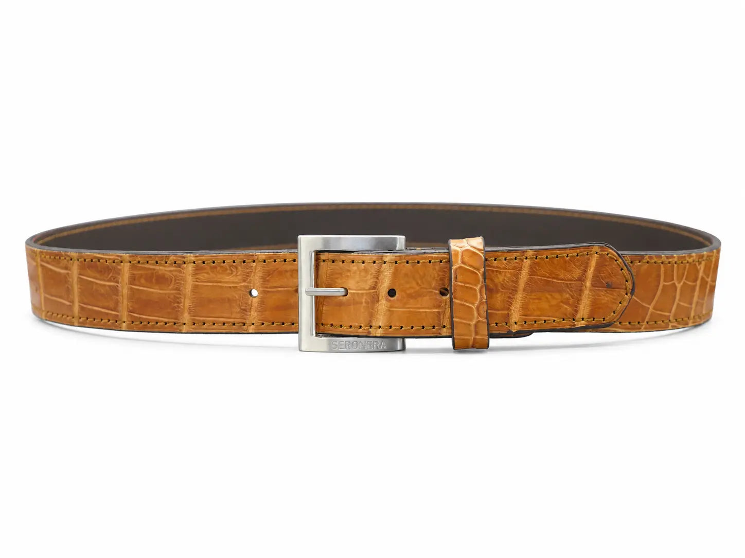 Seronera belt - Cognac / 105 cm / 40 mm - 126756 - unit photo 1