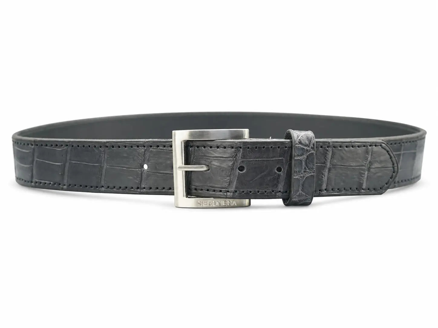 Seronera belt - Grey / 90 cm / 40 mm - 126771 - unit photo 1