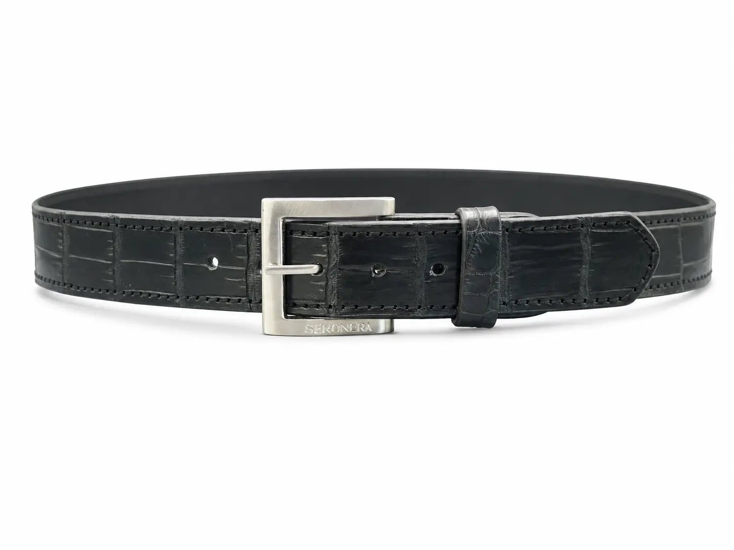 Seronera belt - Black / 90 cm / 40 mm - 126823 - unit photo 1