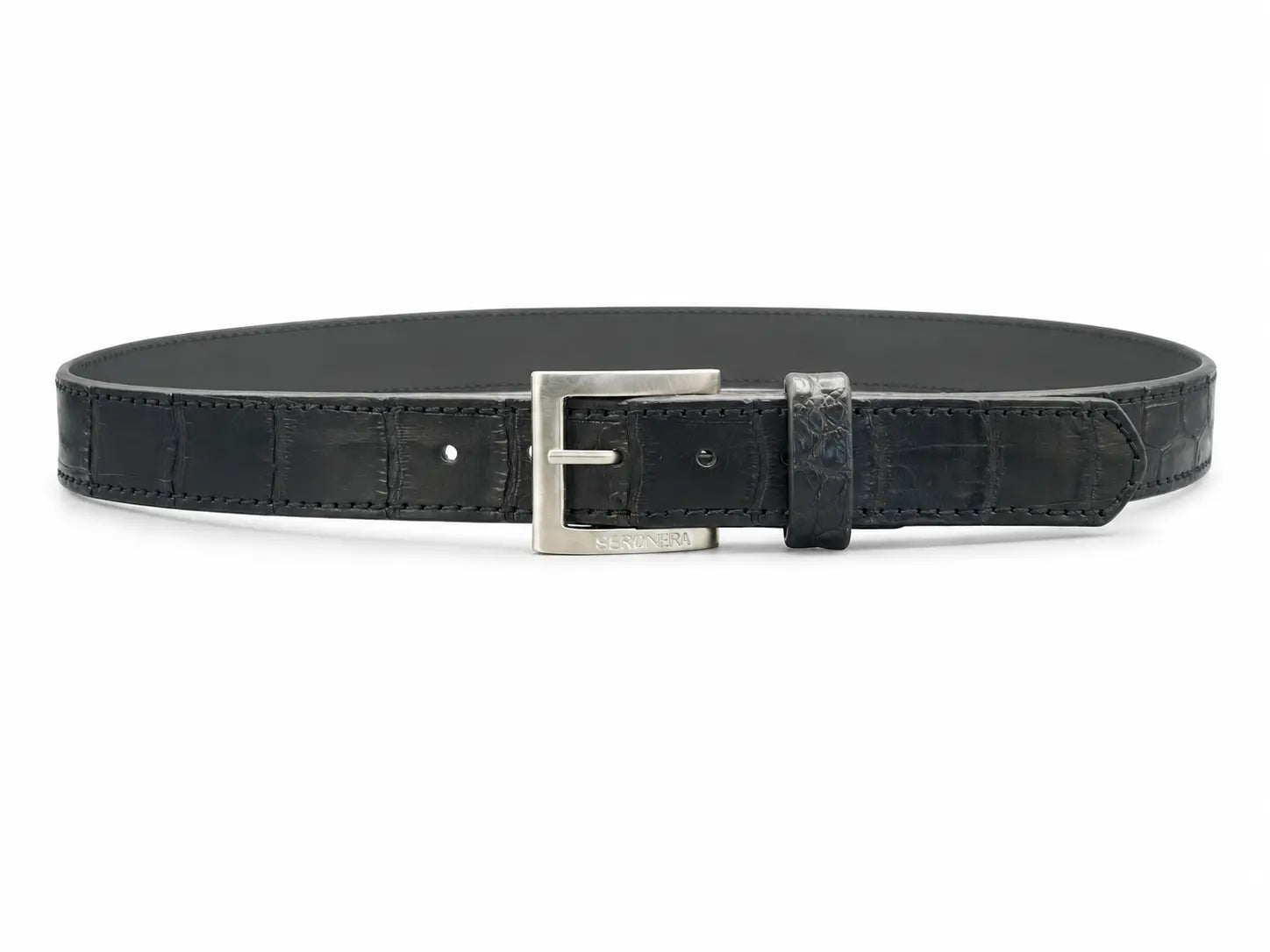 Seronera belt - Black / 95 cm / 35 mm - 126832 - unit photo 1