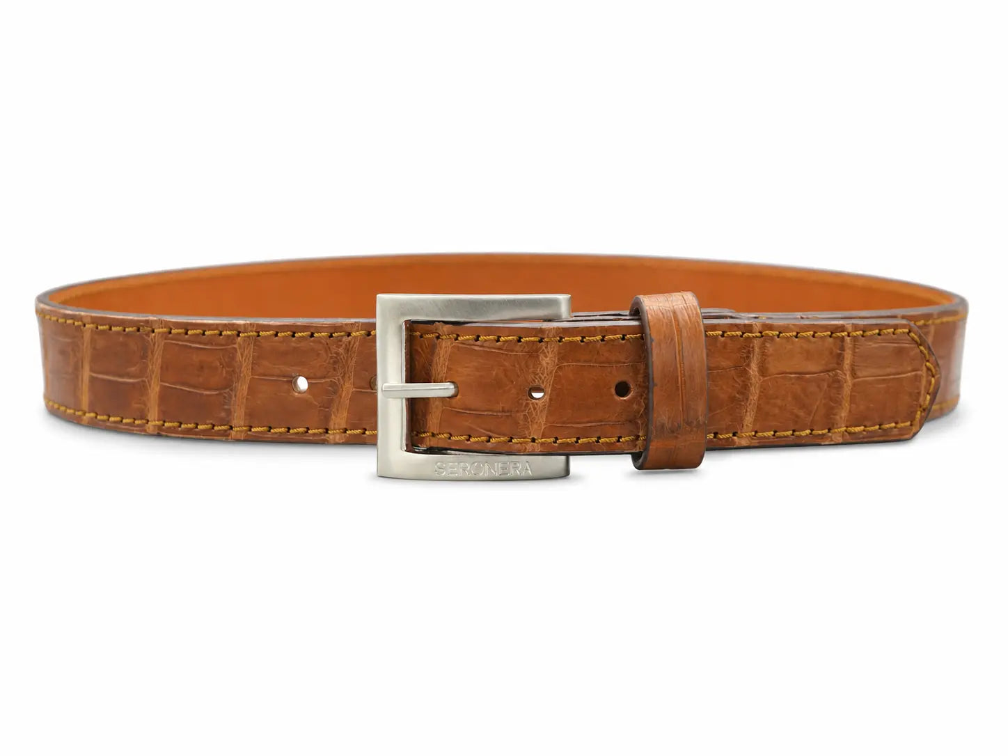 Seronera belt - Cognac / 70 cm / 35 mm - 126841 - unit photo 1