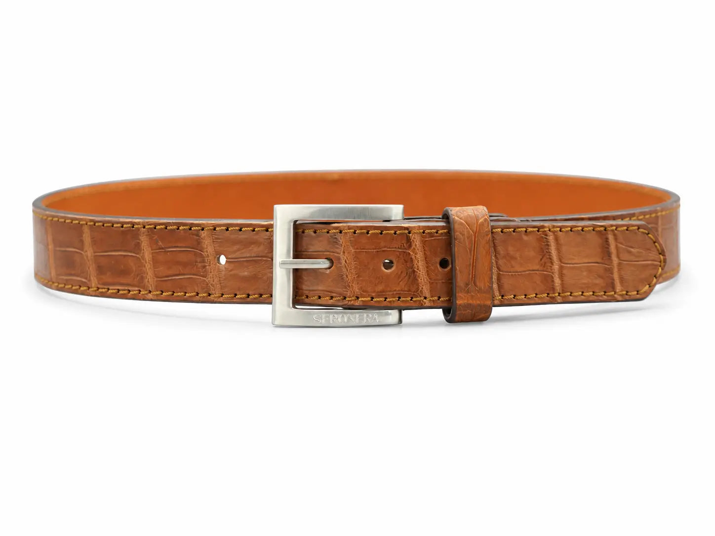 Seronera belt - Cognac / 70 cm / 35 mm - 126842 - unit photo 1