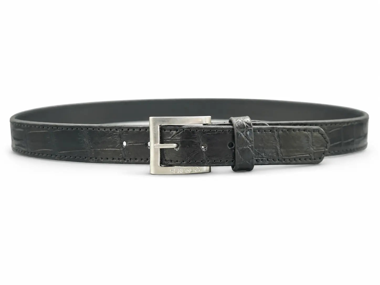 Seronera belt - Black / 95 cm / 35 mm - 126843 - unit photo 1