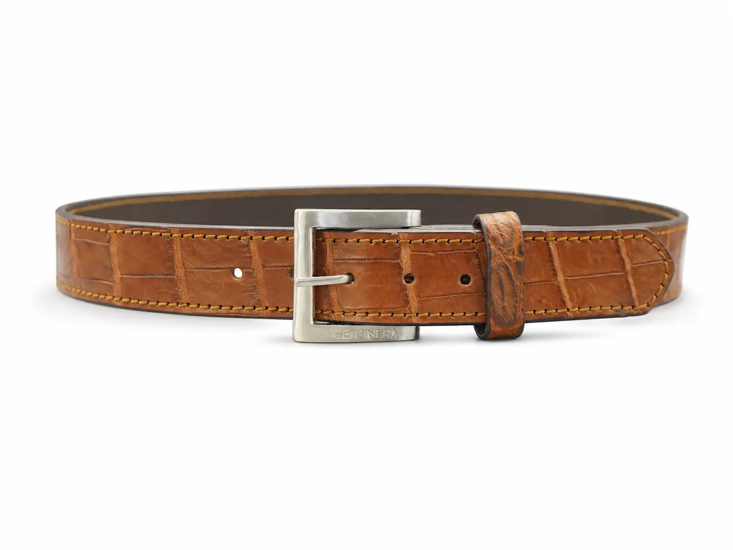 Seronera belt - Cognac / 75 cm / 40 mm - 126875 - unit photo 1