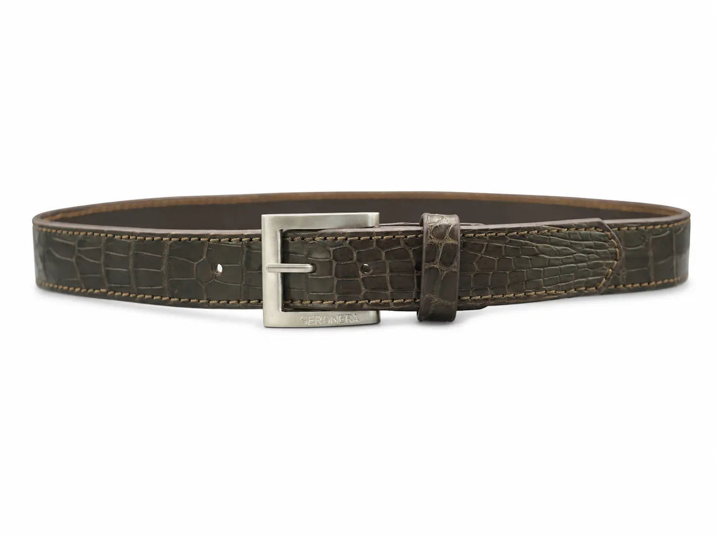 Seronera belt - Tobacco / 75 cm / 35 mm - 126879 - unit photo 1