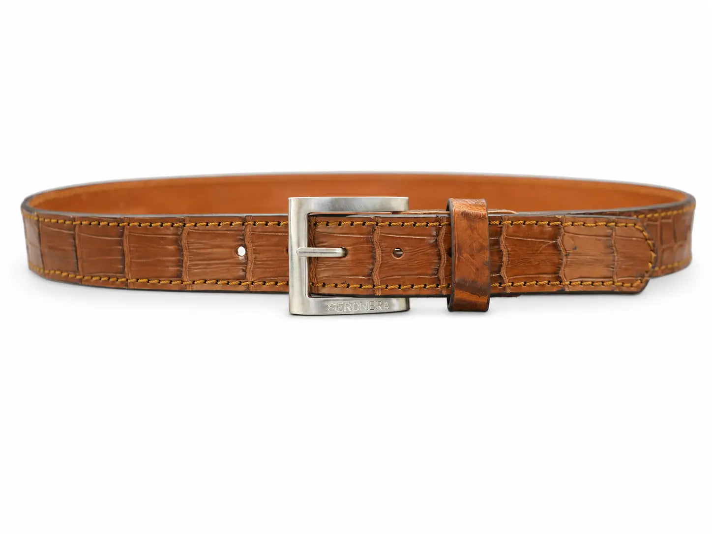 Seronera belt - Cognac / 85 cm / 35 mm - 126882 - unit photo 1