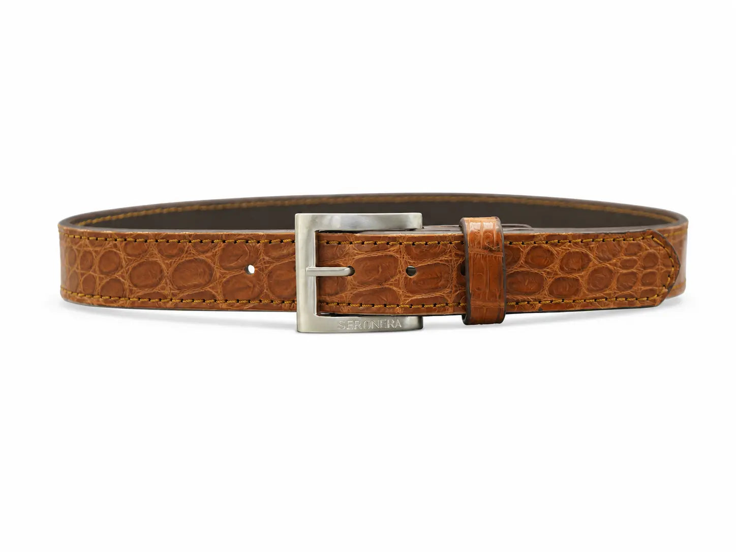 Seronera belt - Cognac / 70 cm / 35 mm - 126901 - unit photo 1