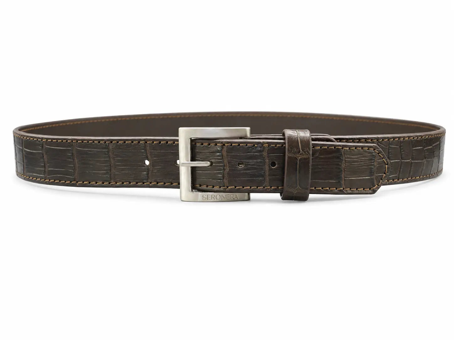 Seronera belt - Tobacco / 95 cm / 40 mm - 126914 - unit photo 1