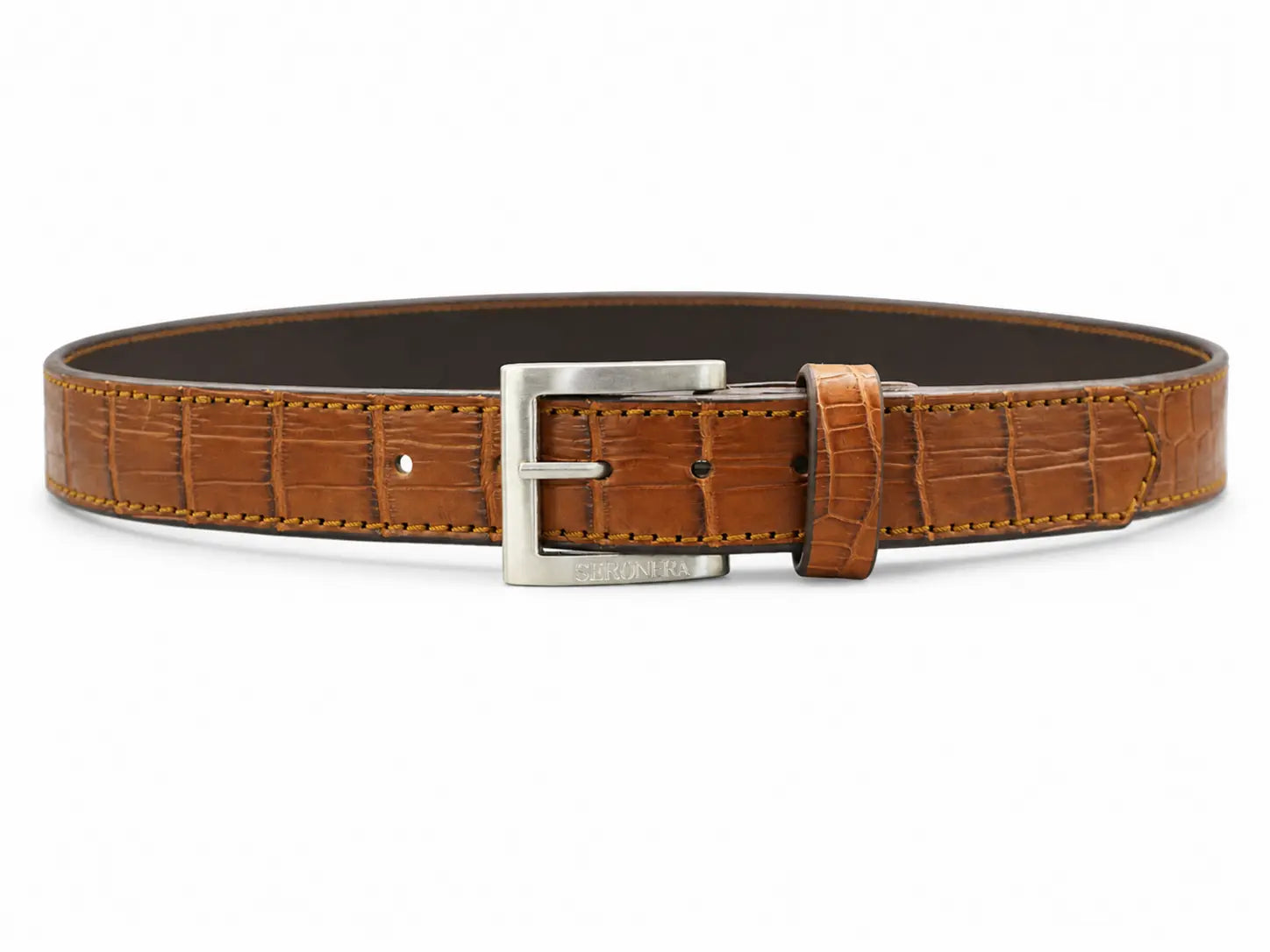 Seronera belt - Cognac / 85 cm / 35 mm - 126927 - unit photo 1