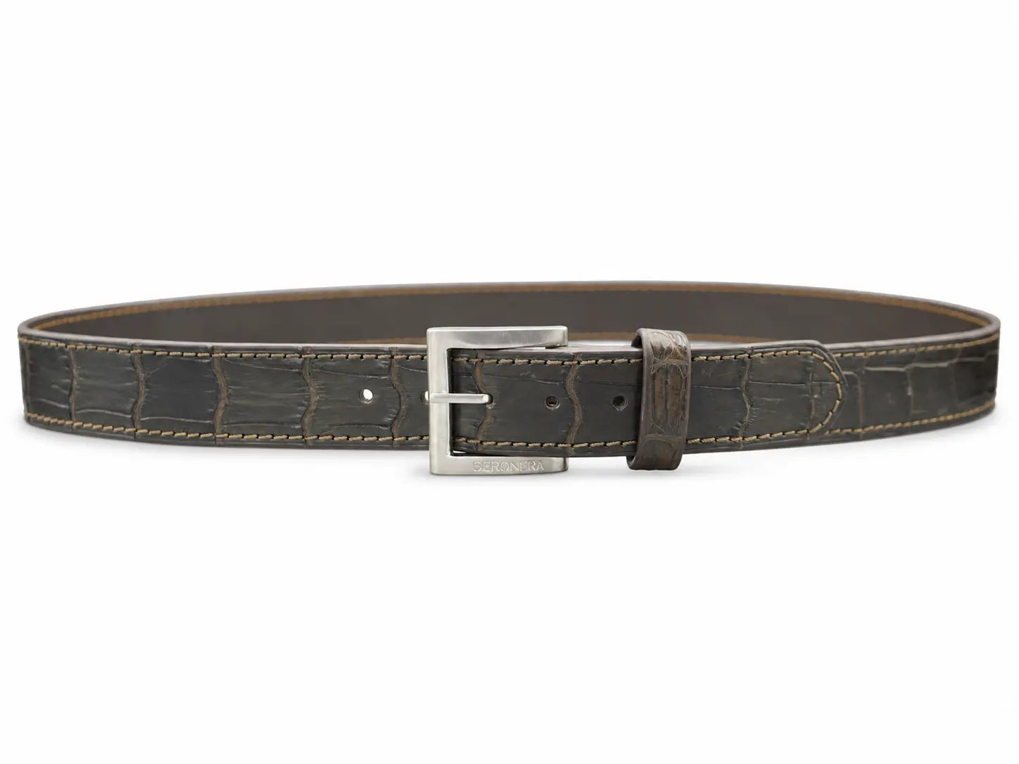 Seronera belt - Brown Variance / 110 cm / 40 mm - 126936 - unit photo 1