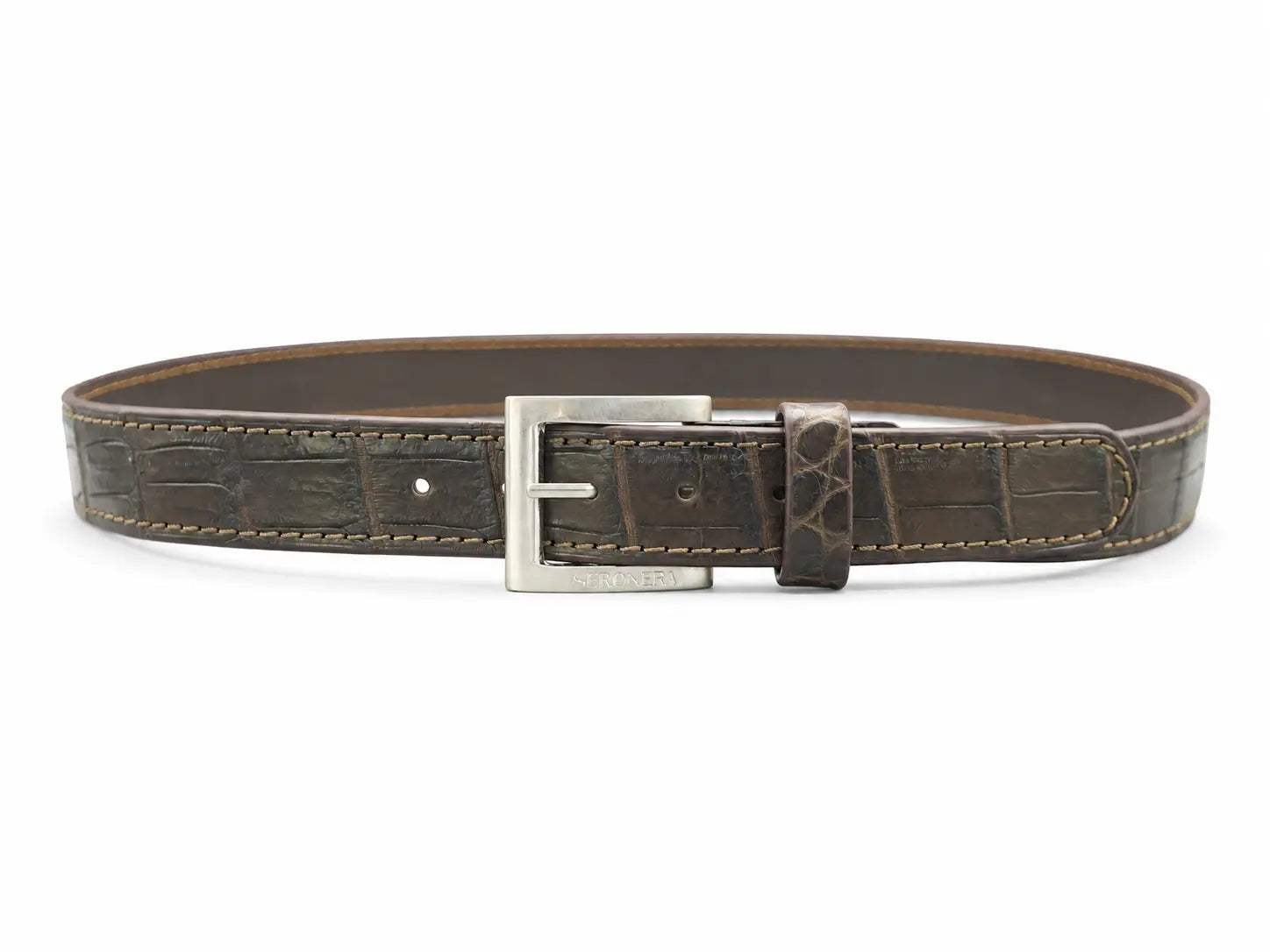 Seronera belt - Brown Variance / 90 cm / 35 mm - 126940 - unit photo 1