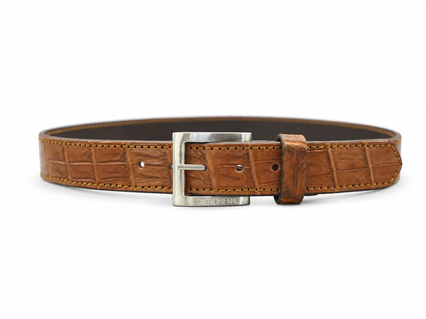 Seronera belt - Cognac / 70 cm / 35 mm - 126944 - unit photo 1