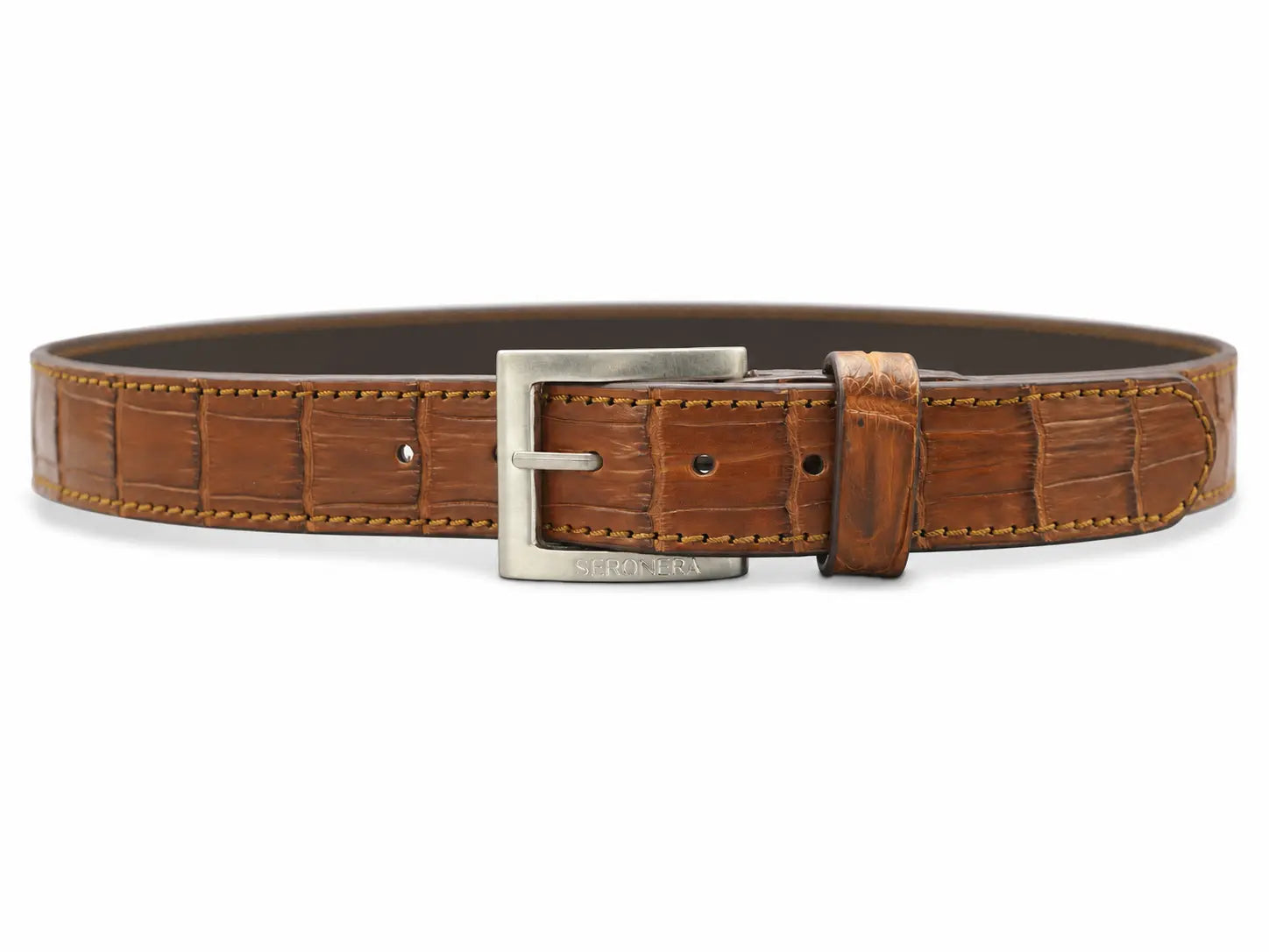 Seronera belt - Cognac / 70 cm / 35 mm - 126945 - unit photo 1
