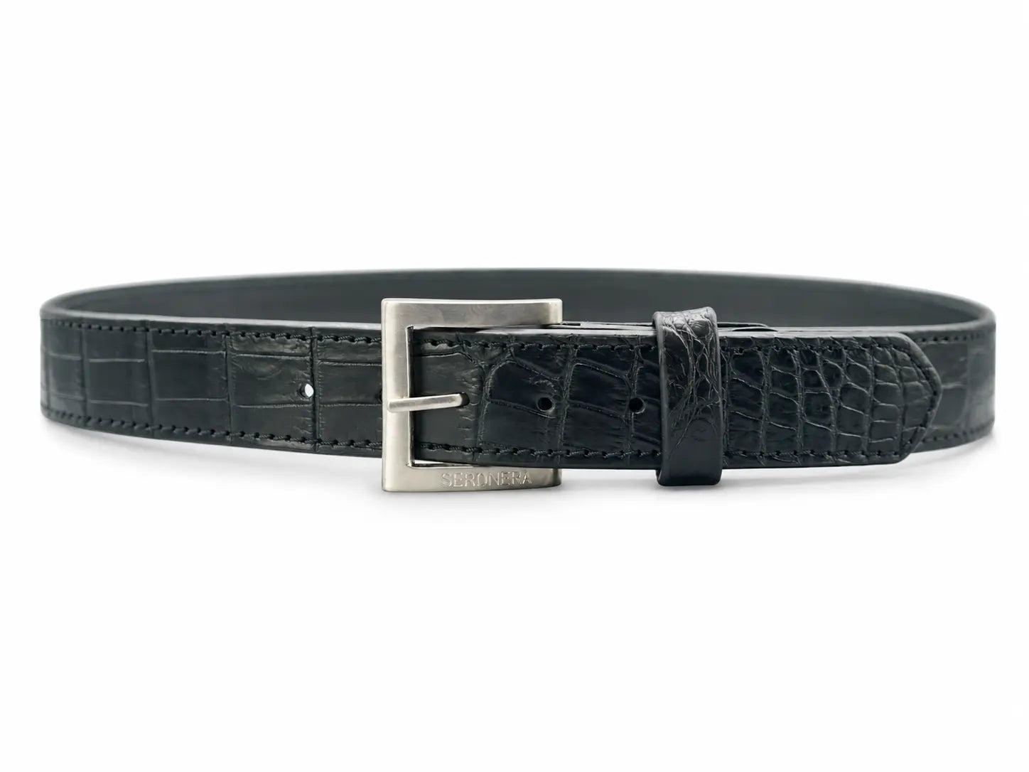 Seronera belt - Black / 90 cm / 40 mm - 126953 - unit photo 1