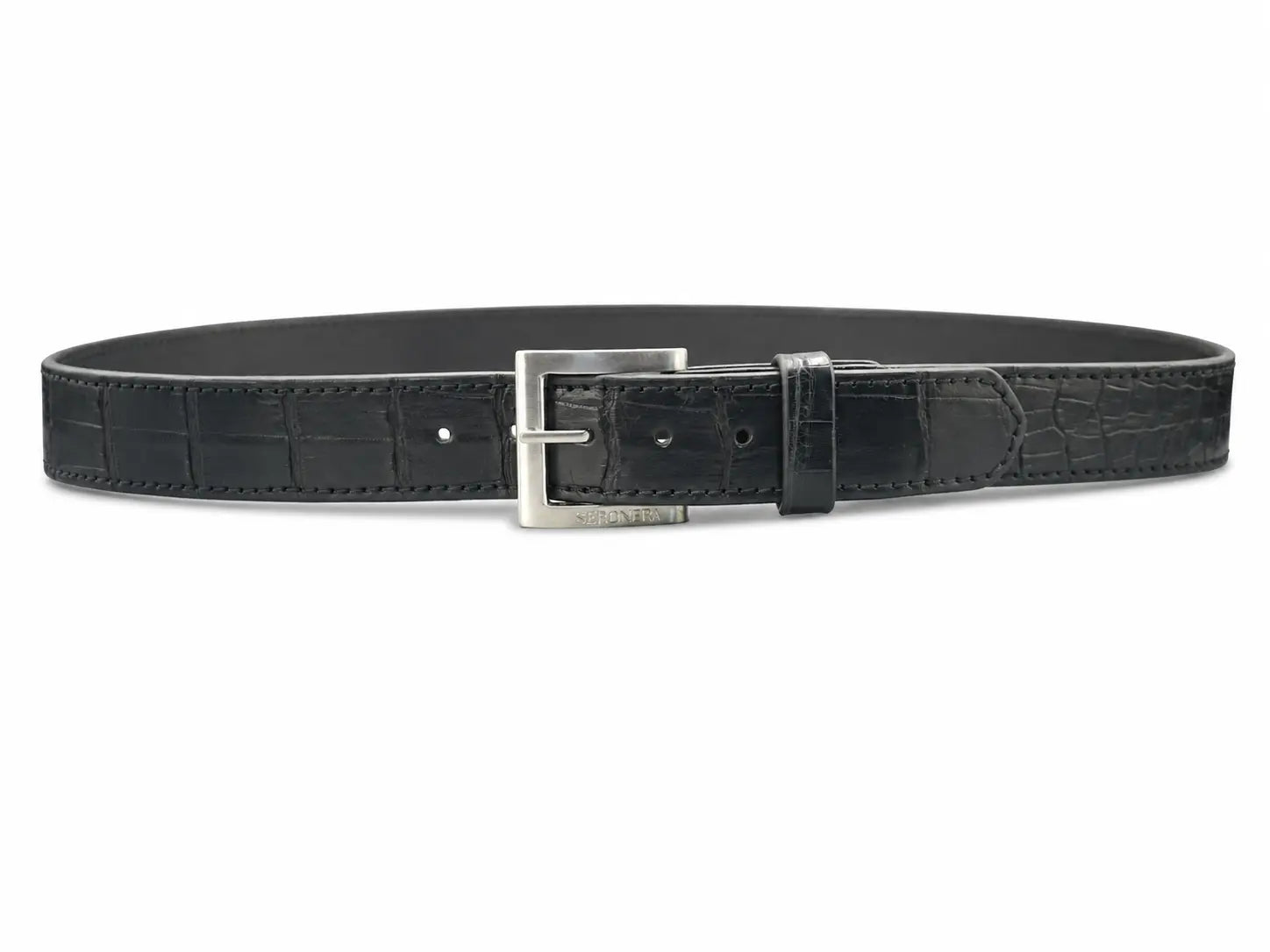 Seronera belt - Black / 120 cm / 40 mm - 127002 - unit photo 1