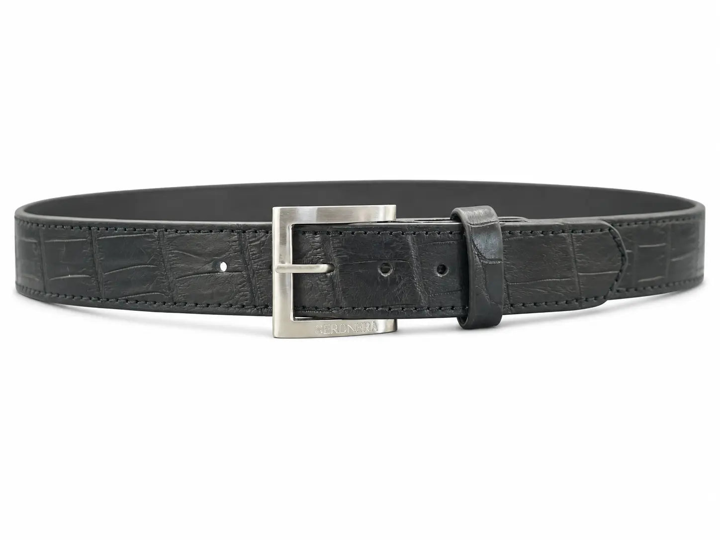 Seronera belt - Black / 95 cm / 40 mm - 127007 - unit photo 1