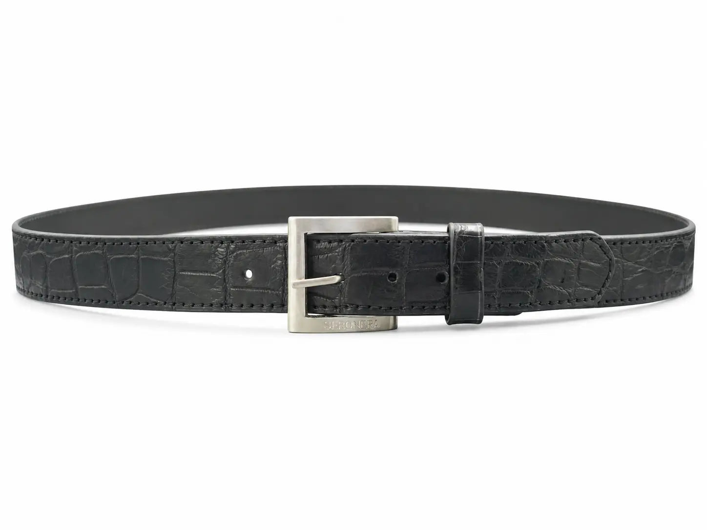 Seronera belt - Black / 125 cm / 40 mm - 127014 - unit photo 1