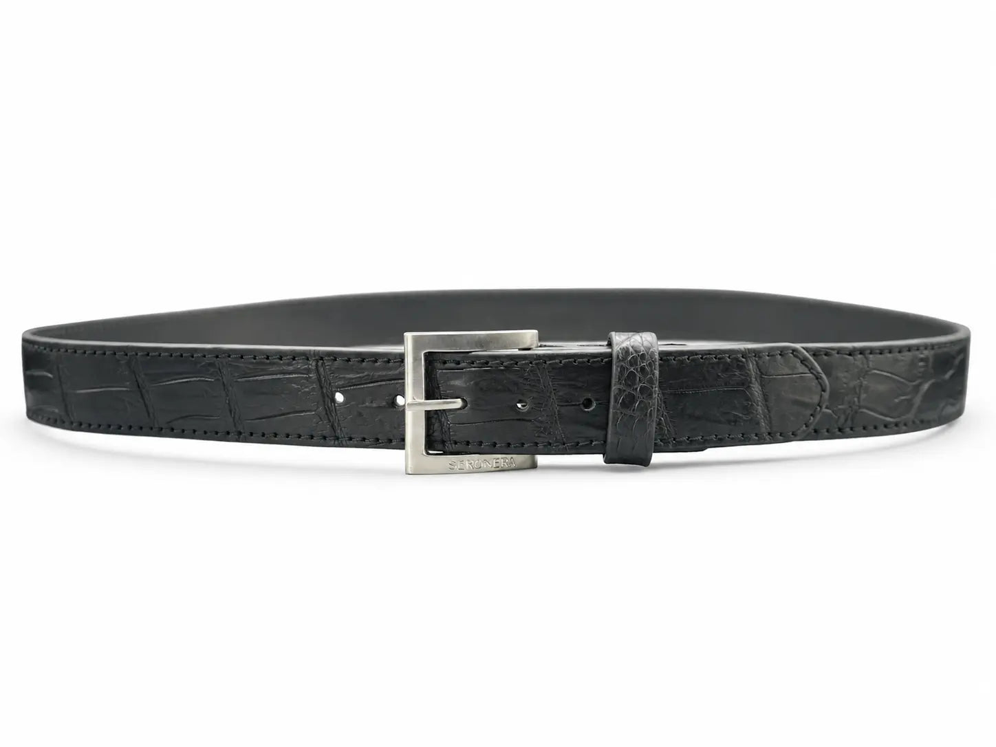 Seronera belt - Black / 120 cm / 40 mm - 127027 - unit photo 1