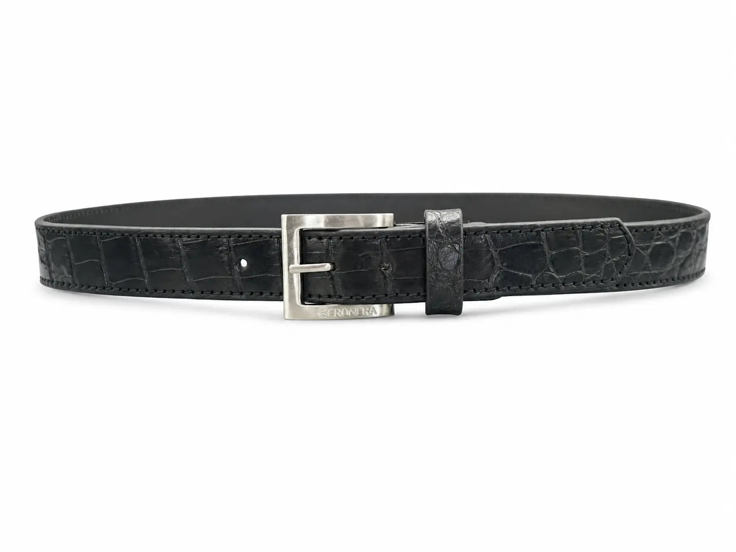 Seronera belt - Black / 95 cm / 35 mm - 127033 - unit photo 1