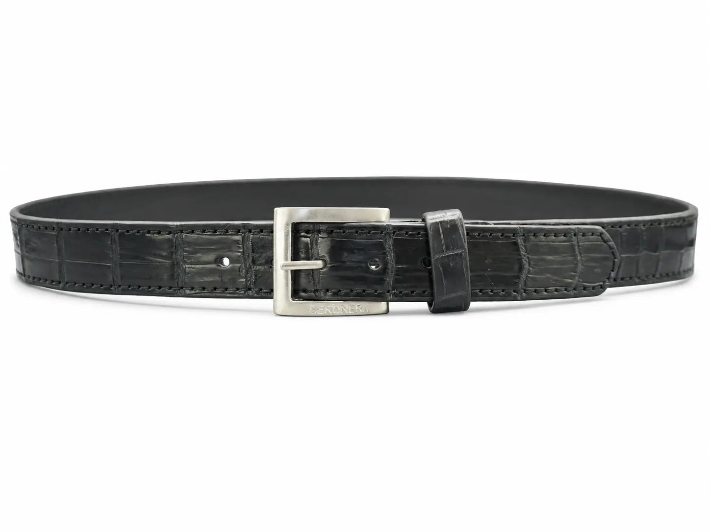 Seronera belt - Black / 95 cm / 35 mm - 127048 - unit photo 1