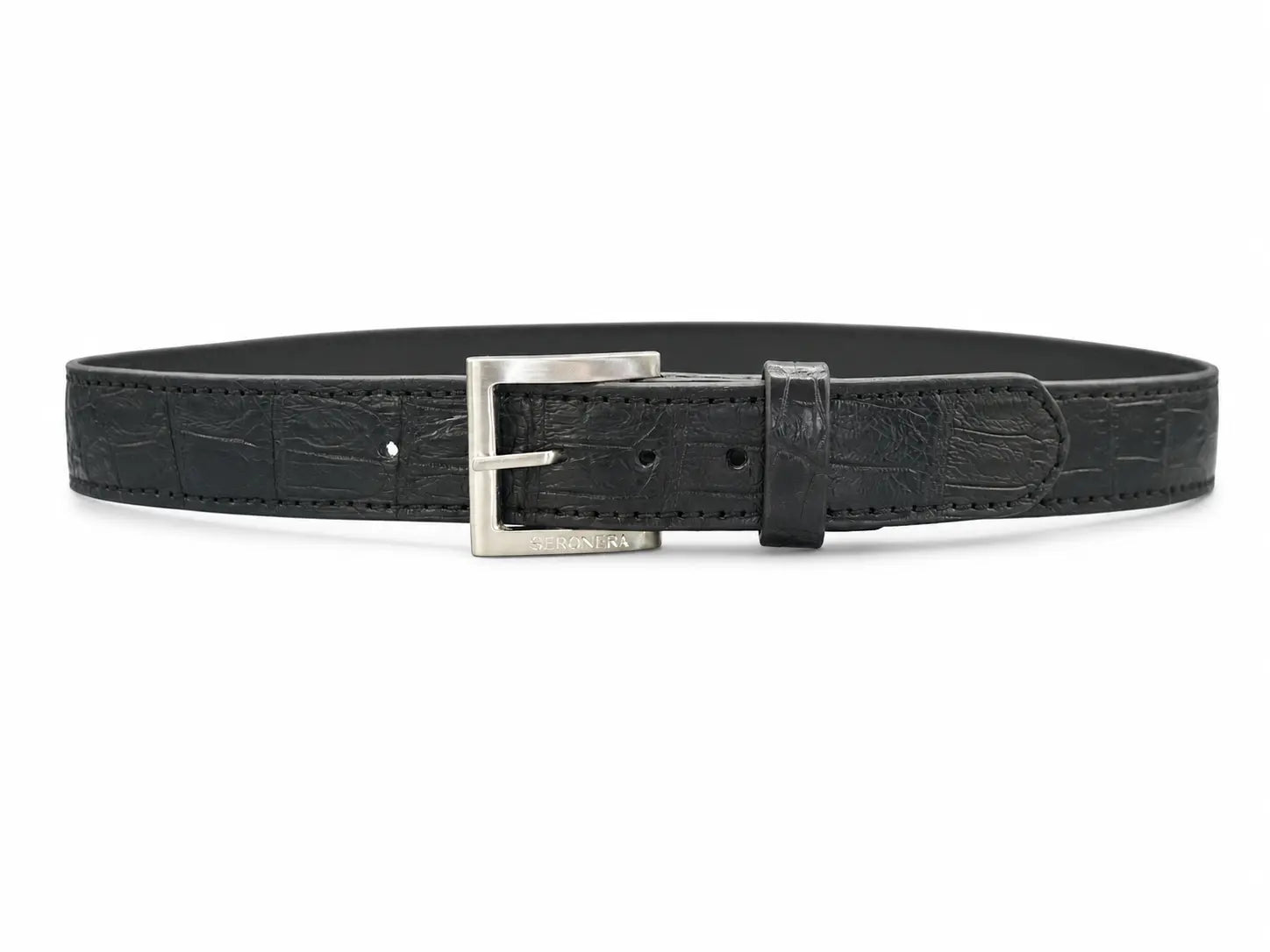 Seronera belt - Black / 90 cm / 40 mm - 127083 - unit photo 1