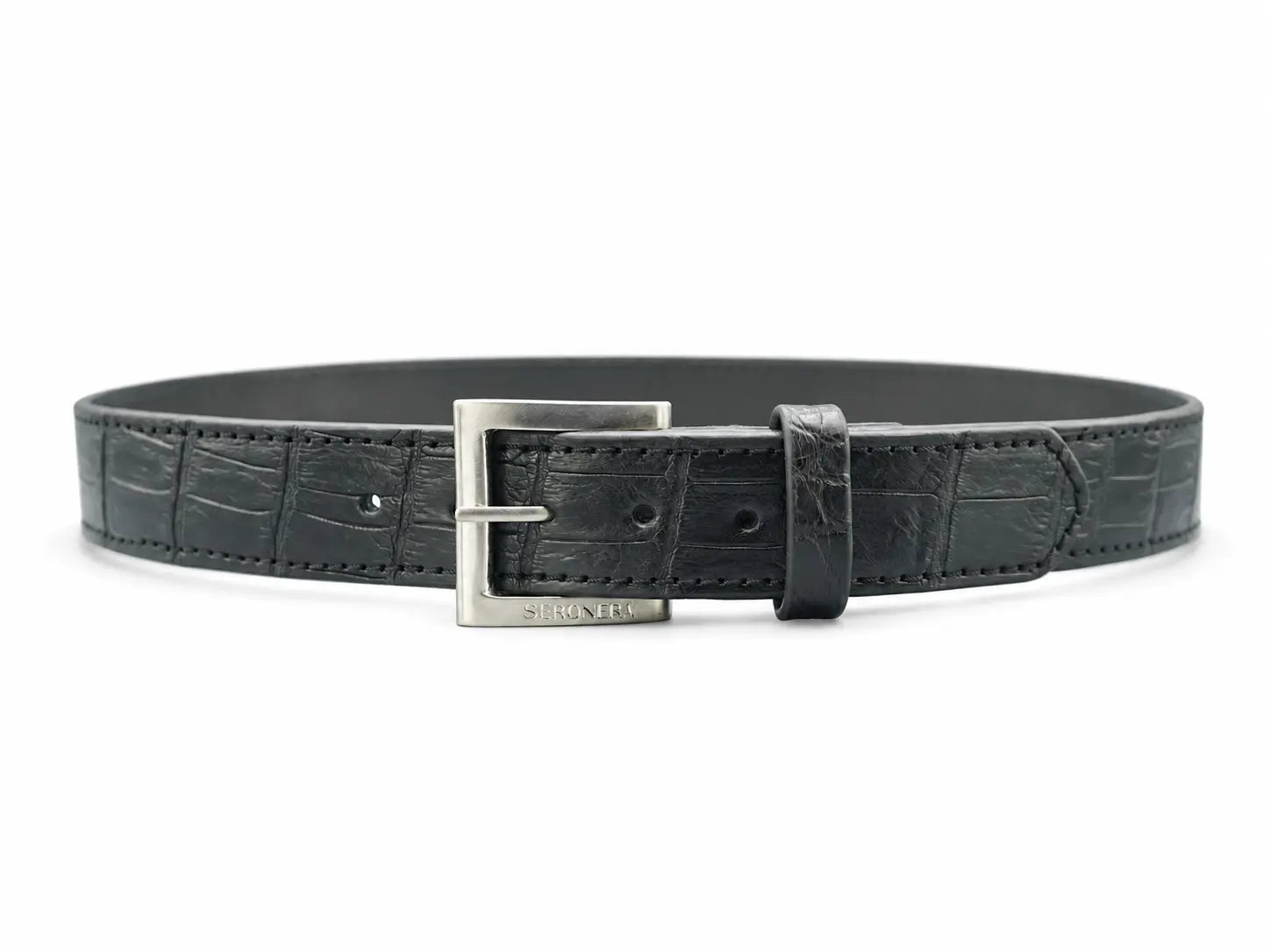 Seronera belt - Black / 90 cm / 40 mm - 127089 - unit photo 1
